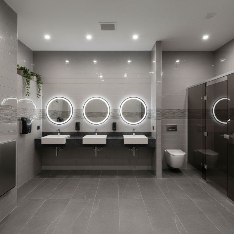 Industrial Bathroom Renovation in Charleston, SC